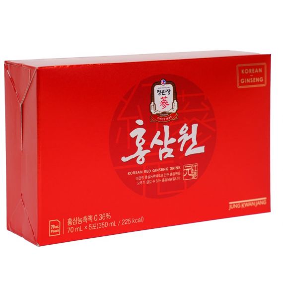 Nước Hồng Sâm Won Jung Kwan Jang Hàn Quốc 70ml x 15 gói - 정관장 홍삼원 70ml x 15포 | Cheong Kwan Jang | Cheongkwanjang.vn
