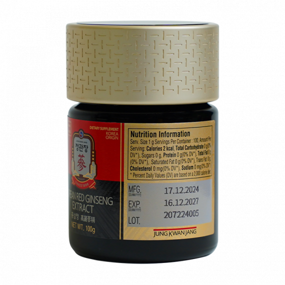Cao Hồng Sâm Jung Kwan Jang 100g - [정몰] 홍삼정100g (33일분) | Cheong Kwan Jang | Cheongkwanjang.vn
