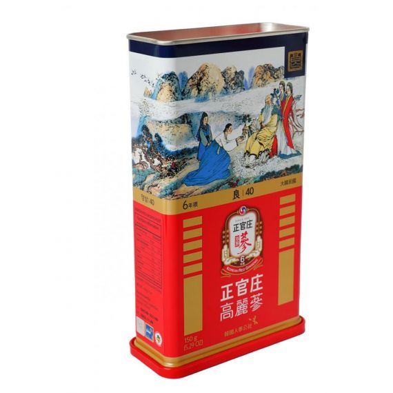 Hồng Sâm (Lương Sâm) Củ Khô Jung Kwan Jang 150g Số 40 – [정몰] 뿌리삼 양삼 40지 150g | Cheongkwanjang.vn