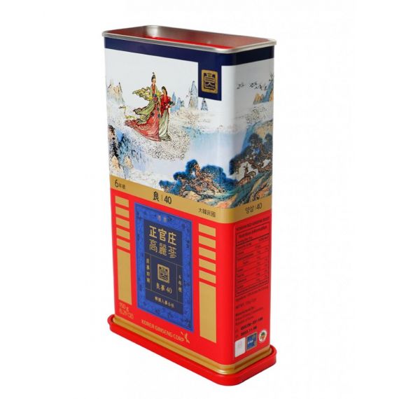 Hồng Sâm (Lương Sâm) Củ Khô Jung Kwan Jang 150g Số 40 – [정몰] 뿌리삼 양삼 40지 150g | Cheongkwanjang.vn