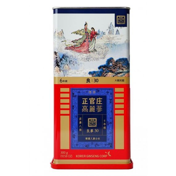 Hồng Sâm (Lương Sâm) Củ Khô Jung Kwan Jang 300g Số 30 – [정몰] 뿌리삼 양삼 30지 300g | Jungkwanjang.vn