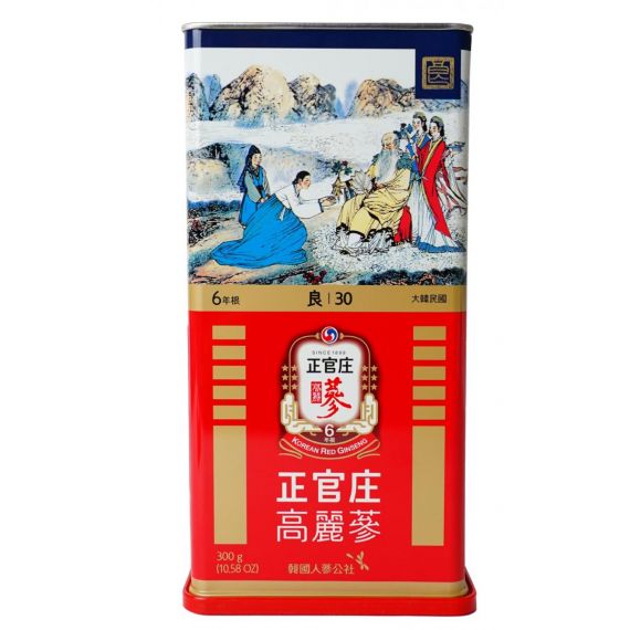 Hồng Sâm (Lương Sâm) Củ Khô Jung Kwan Jang 300g Số 30 – [정몰] 뿌리삼 양삼 30지 300g | Jungkwanjang.vn