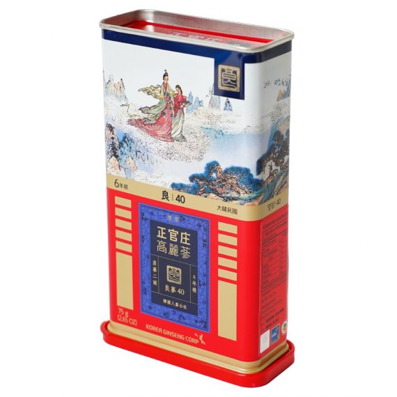 Hồng Sâm (Lương Sâm) Củ Khô Jung Kwan Jang 75g Số 40 - [정몰] 뿌리삼 양삼 40지 75g | Cheongkwanjang.vn