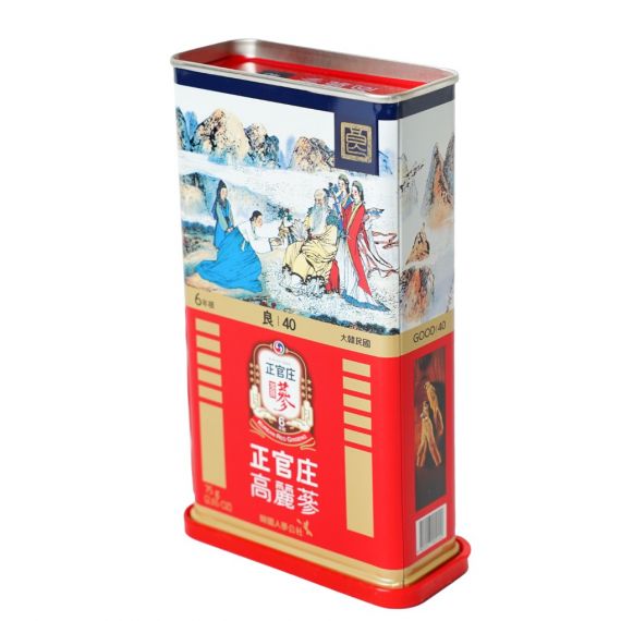 Hồng Sâm (Lương Sâm) Củ Khô Jung Kwan Jang 75g Số 40 - [정몰] 뿌리삼 양삼 40지 75g | Cheongkwanjang.vn