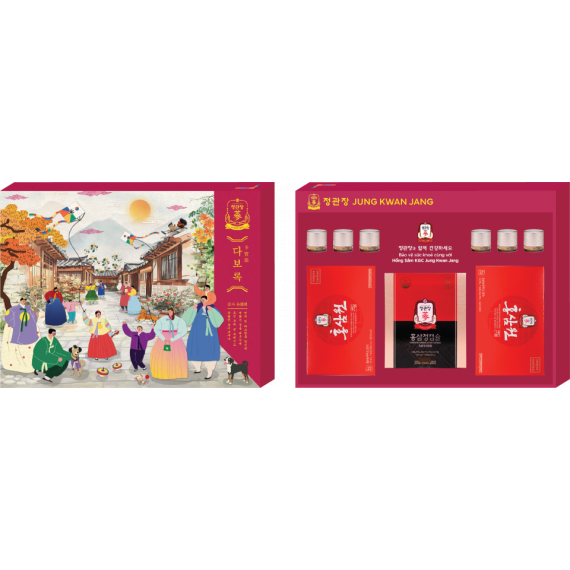 Set Quà Tặng Hồng Sâm Jung Kwan Jang (Cheong Kwan Jang) Vạn Phúc Vân Hưng