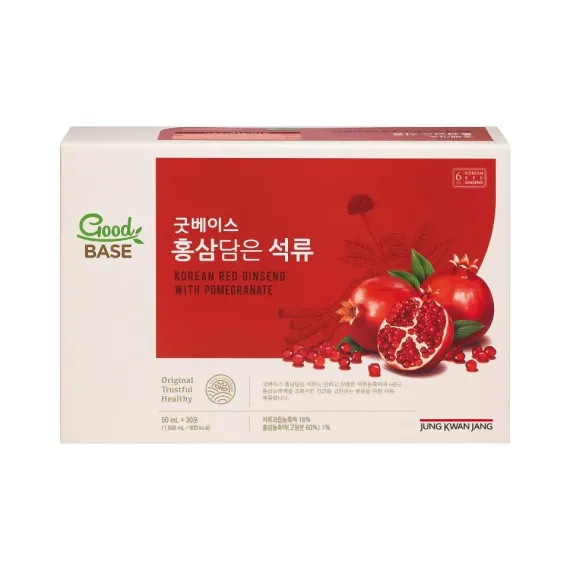 Nước Hồng Sâm Goodbase Jung Kwan Jang (Cheong Kwan Jang) Lựu Đỏ 50ml x 30 Gói | Cheongkwanjang.vn