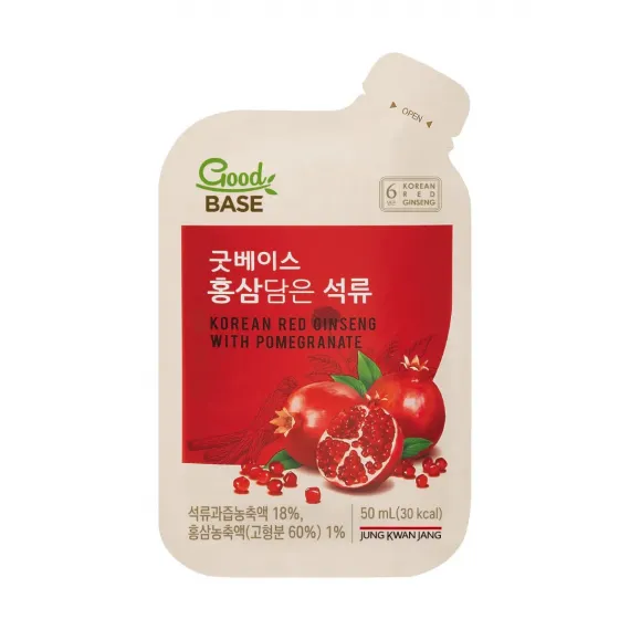 Nước Hồng Sâm Goodbase Jung Kwan Jang (Cheong Kwan Jang) Lựu Đỏ 50ml x 30 Gói | Cheongkwanjang.vn