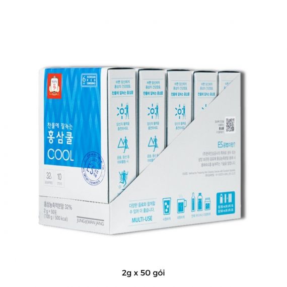 Trà Hồng Sâm Jung Kwan Jang (Cheong Kwan Jang) Tea Cool 2g x 100 Gói | Cheongkwanjang.vn