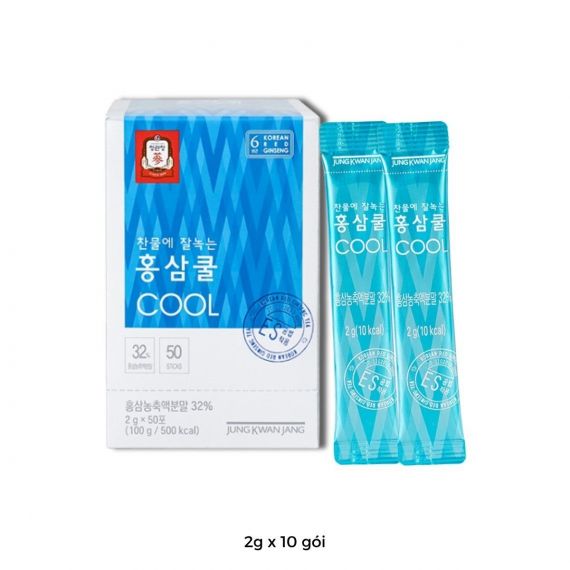 Trà Hồng Sâm Jung Kwan Jang (Cheong Kwan Jang) Tea Cool 2g x 100 Gói | Cheongkwanjang.vn